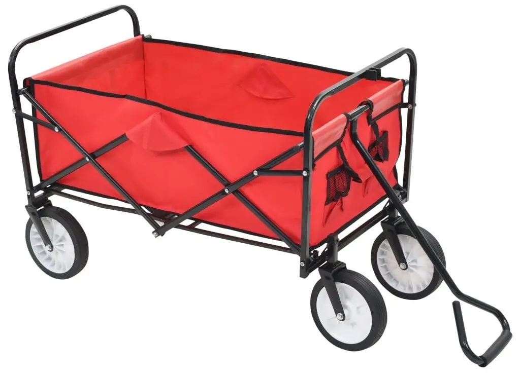 Carucior de gradina VidaXL 143778 (Red)