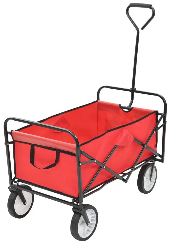 Carucior de gradina VidaXL 143778 (Red)