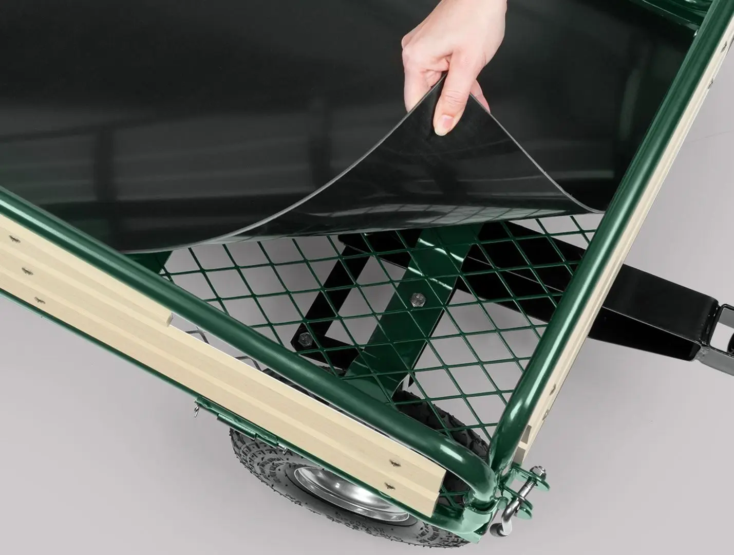 Carucior de gradina Waldbeck Ventura (Green)