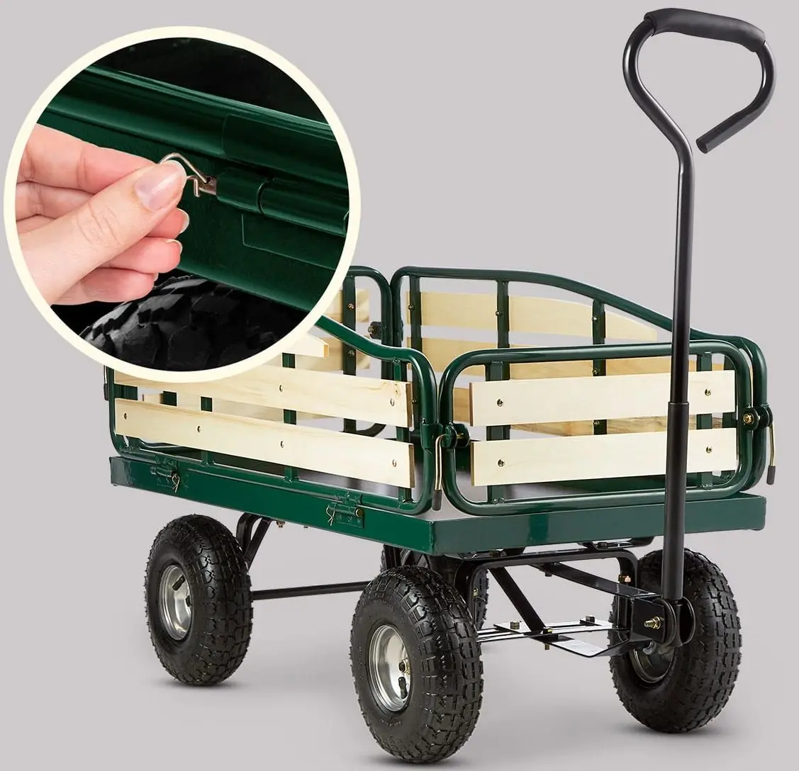 Carucior de gradina Waldbeck Ventura (Green)