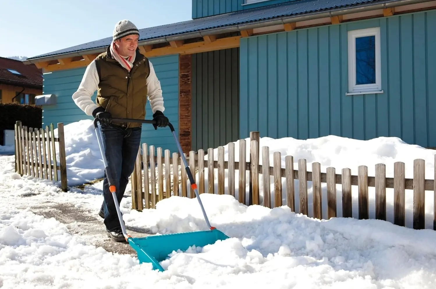 Lopata de zapada Gardena 3260-20 (Blue)