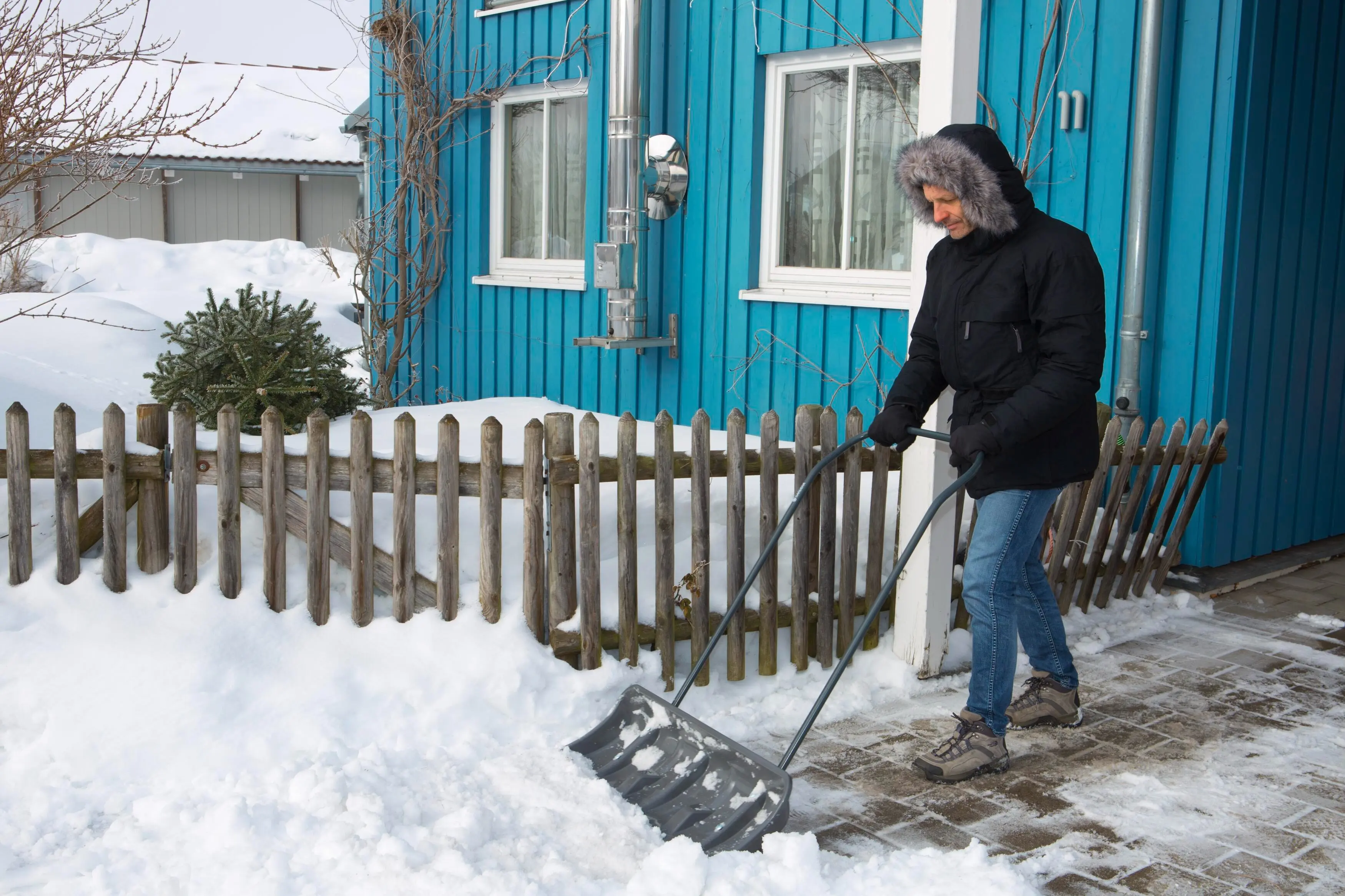 Лопата для снега Gardena ClassicLine 17560-30 (Grey)