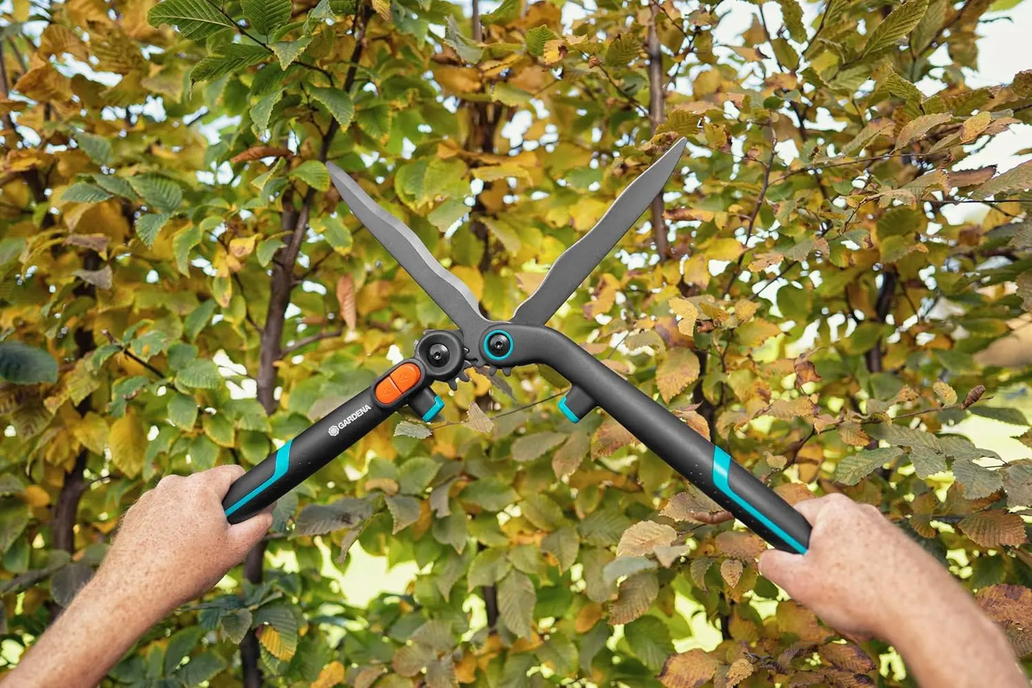 Foarfeca de taiat gard viu 2in1 Gardena EnergyCut