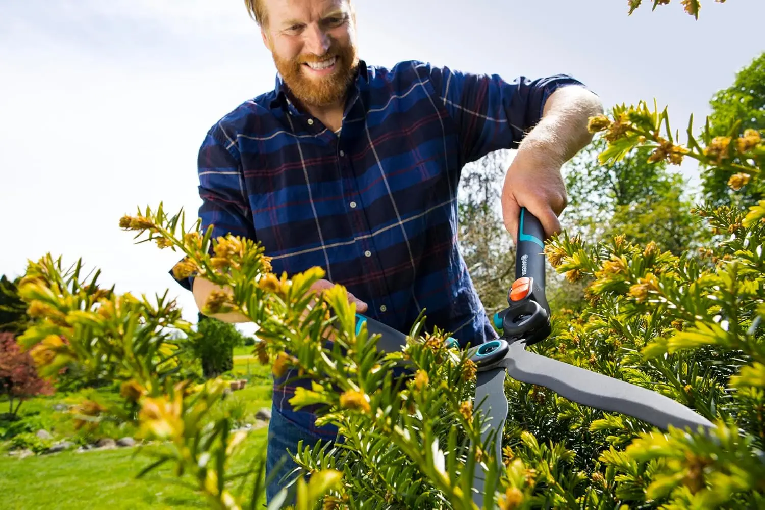 Foarfeca de taiat gard viu 2in1 Gardena EnergyCut