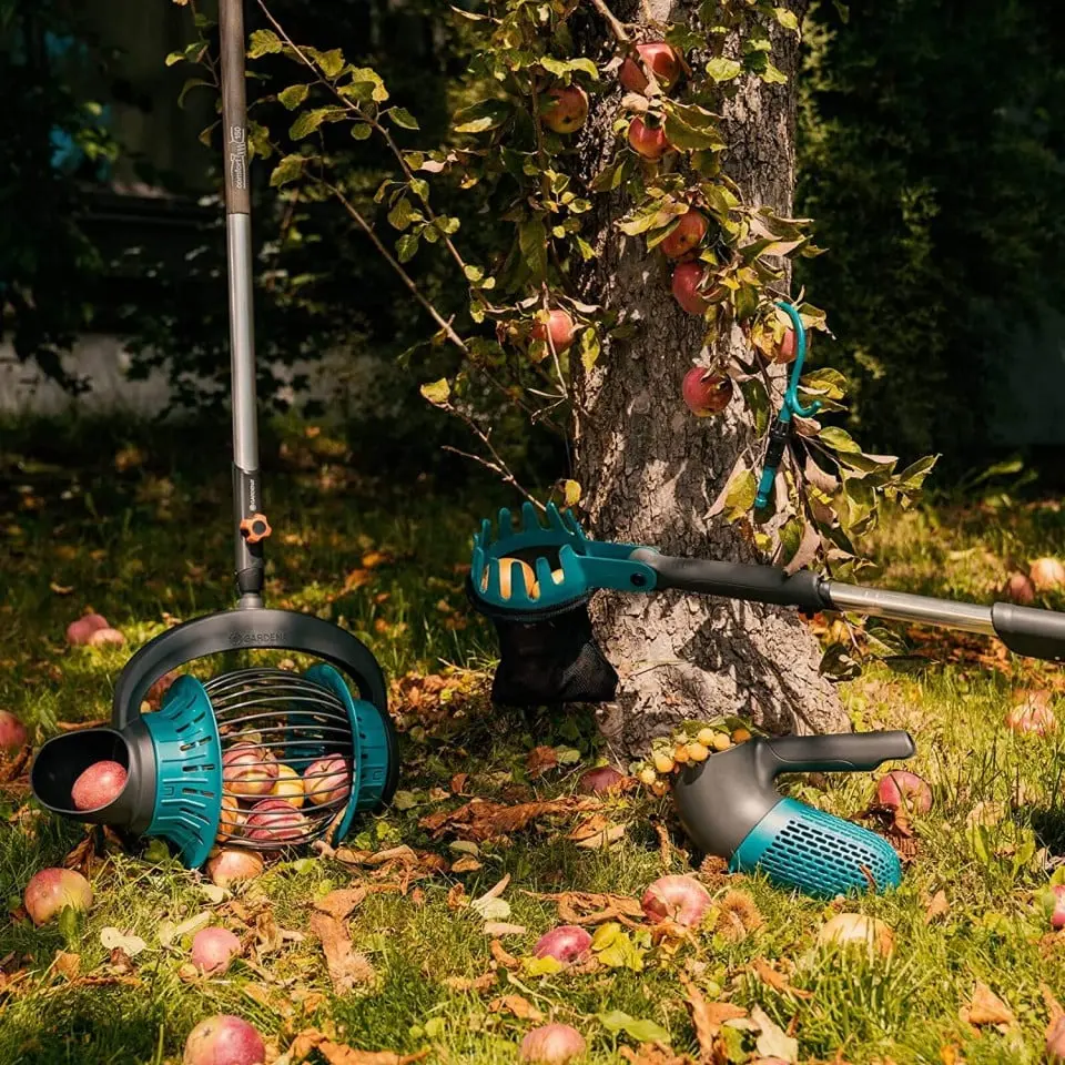 Culegator de fructe Gardena 17400-20 (Black/Blue)