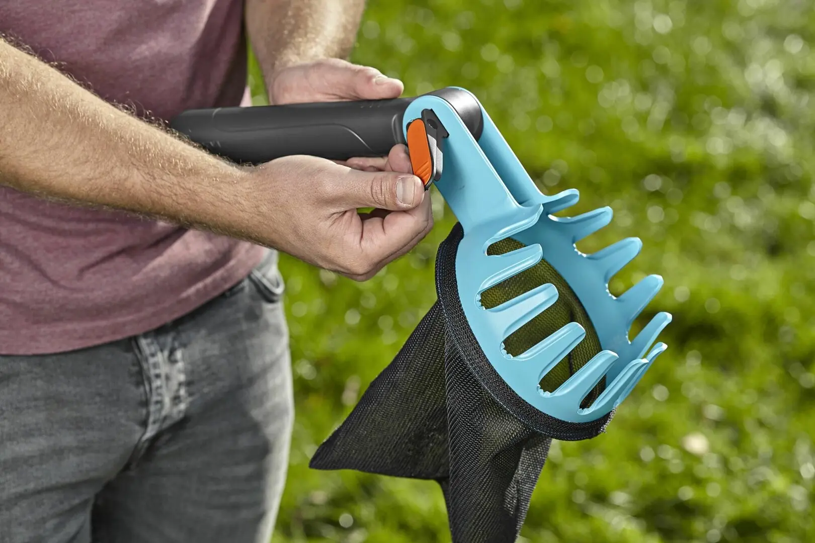 Culegator de fructe Gardena 3115-20 (Black/Blue)