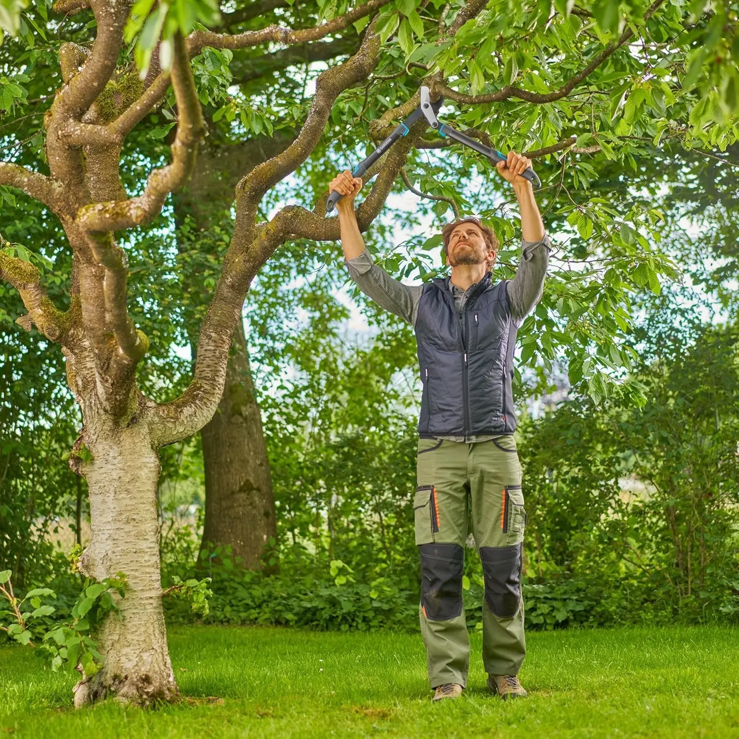 Foarfeca pentru crengi Gardena EnergyCut Pro S (Blue/Grey)