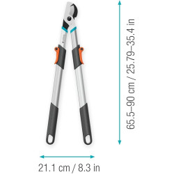 Секатор-сучкорез Gardena TeleCut Basic (Blue/Grey) Thumb