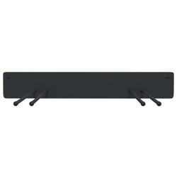 Organizator de perete pentru unelte de grădină VidaXL 3309654 (Black) Thumb