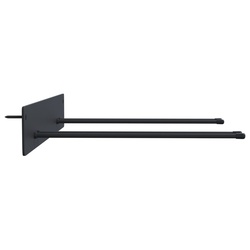 Organizator de perete pentru unelte de grădină VidaXL 3309654 (Black) Thumb