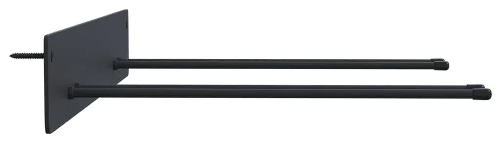 Organizator de perete pentru unelte de grădină VidaXL 3309654 (Black) - 4