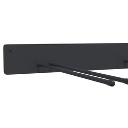Organizator de perete pentru unelte de grădină VidaXL 3309654 (Black) Thumb