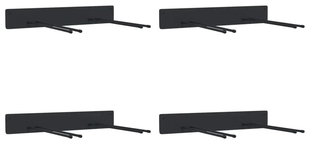 Organizator de perete pentru unelte de grădină VidaXL 3309654 (Black)