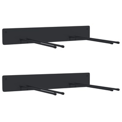 Organizator de perete pentru unelte de grădină VidaXL 4019132 (Black)