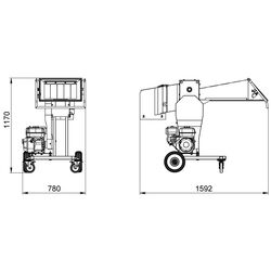 Tocator de crengi Arpal AM-80BD Thumb