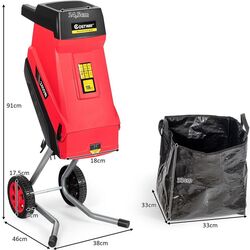 Tocator de crengi Costway ET1365DE Thumb