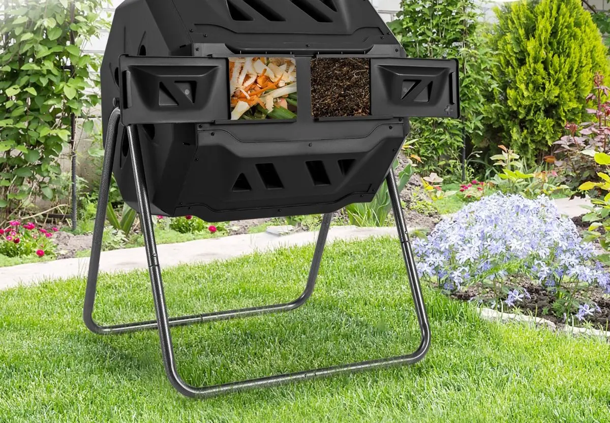 Компостер Costway GT4159DK (Black)