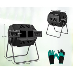 Компостер Costway GT4159DK (Black) Thumb