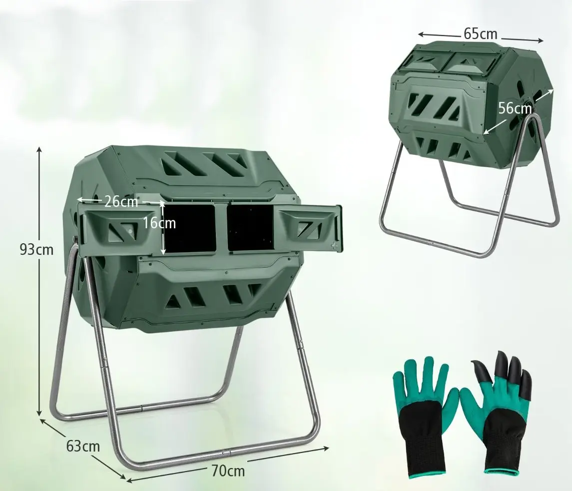 Compostor Costway GT4159GN (Green) - 5