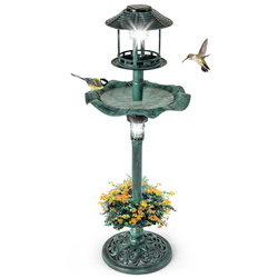 Декоративная поилка для птиц Costway PZ10007QT (Green) Thumb