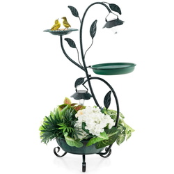 Bol decorativ pentru pasari Costway PZ10009QT (Green)