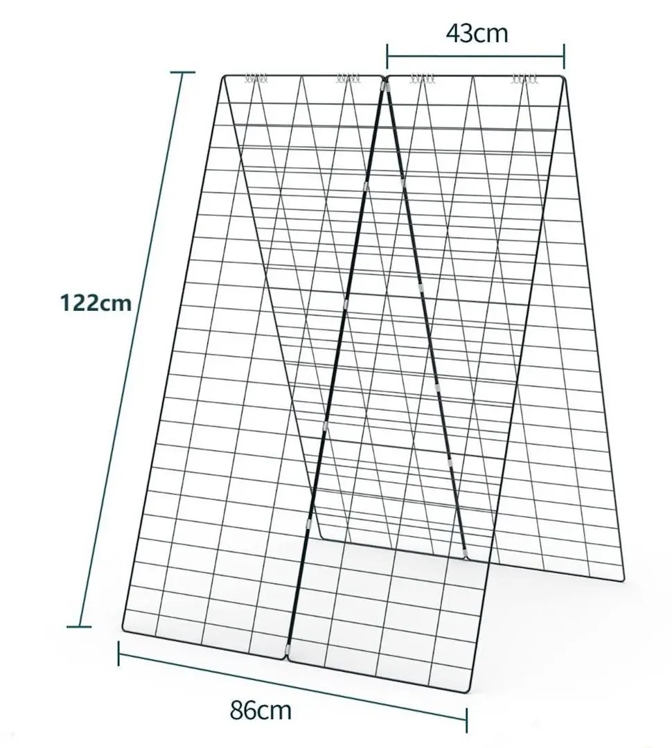 Set grila pentru gradina Costway NP10274GN-2 (Green)