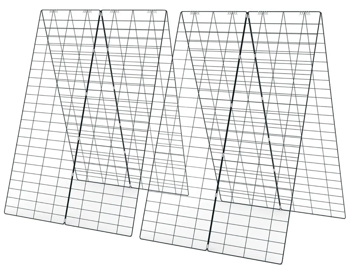 Set grila pentru gradina Costway NP10274GN-2 (Green)
