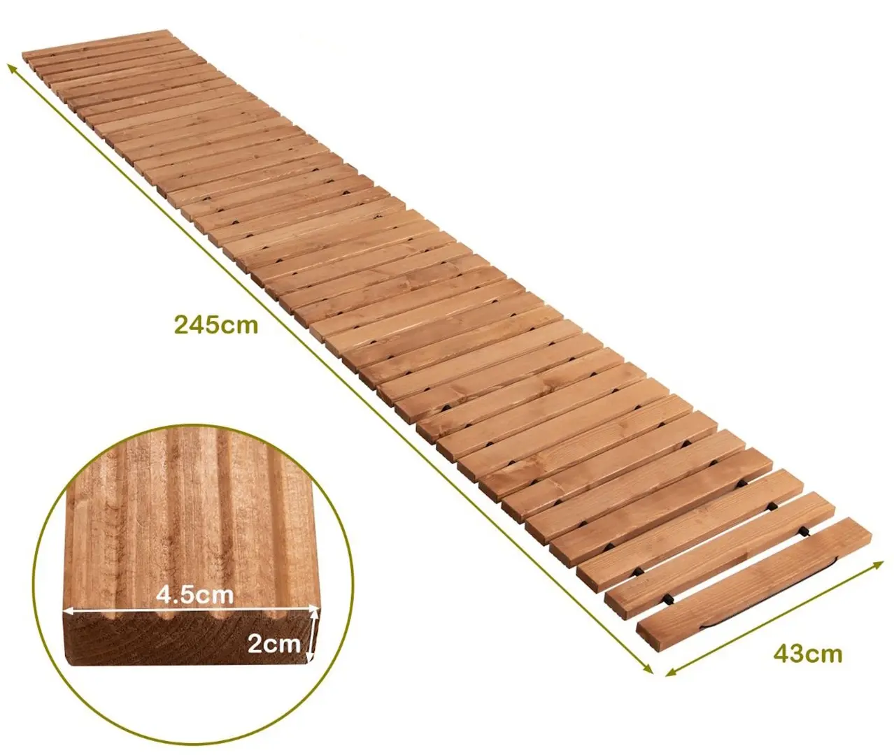 Садовая дорожка Costway NP10691BN (Brown)