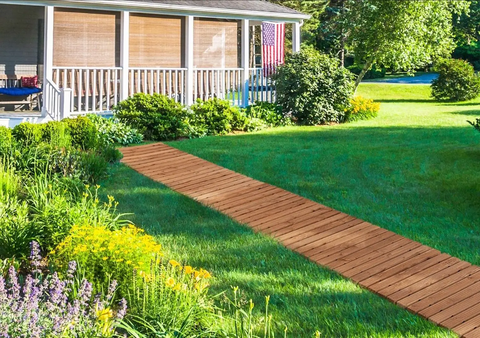 Садовая дорожка Costway NP10692BN (Brown)