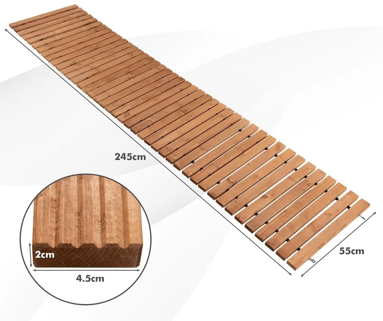 Садовая дорожка Costway NP10692BN (Brown)