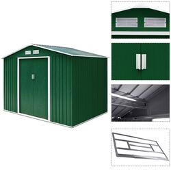 Сарай-хозблок Costway GT2989GN 213x127x185 (Green) Thumb