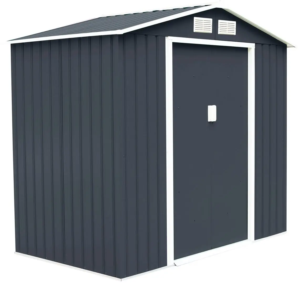 Casuta gradina Costway GT2989GR 213x127x185 (Grey)