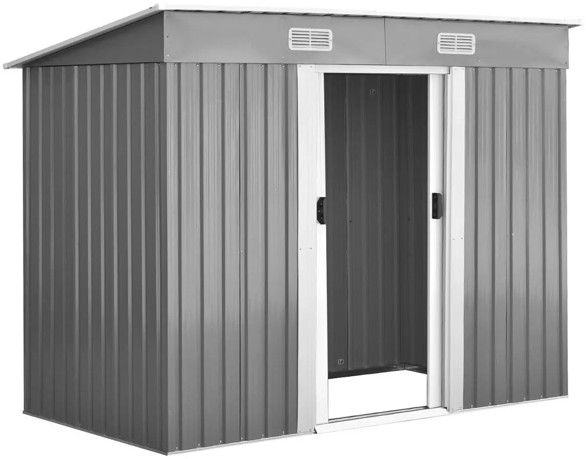 Casuta gradina Costway GT3416GR 238x131x181 (Grey)
