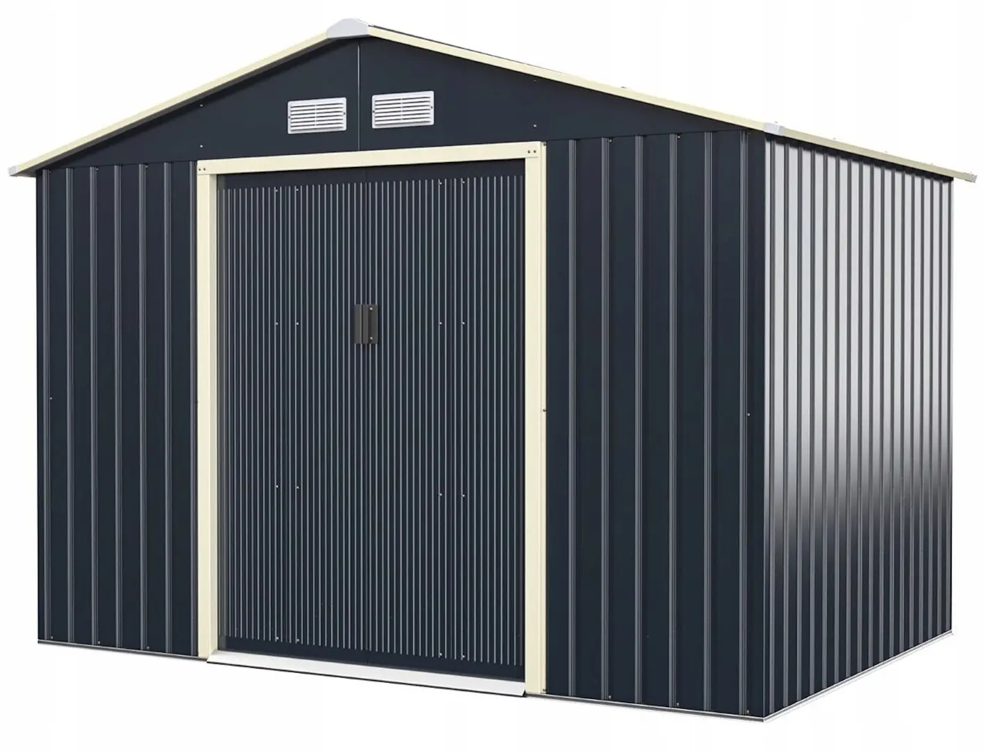 Casuta gradina Costway GT3732GR 277x191x202 (Grey)