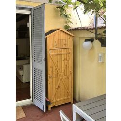 Casuta gradina Costway GT3918NA (Natural) Thumb