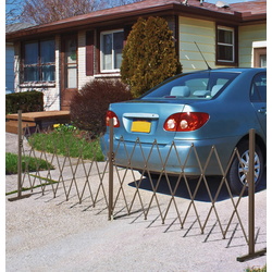 Gard glisant Outsunny 844-139 (Dark Brown) Thumb