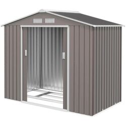 Casuta gradina Outsunny 845-030 213x127x185 (Grey) Thumb