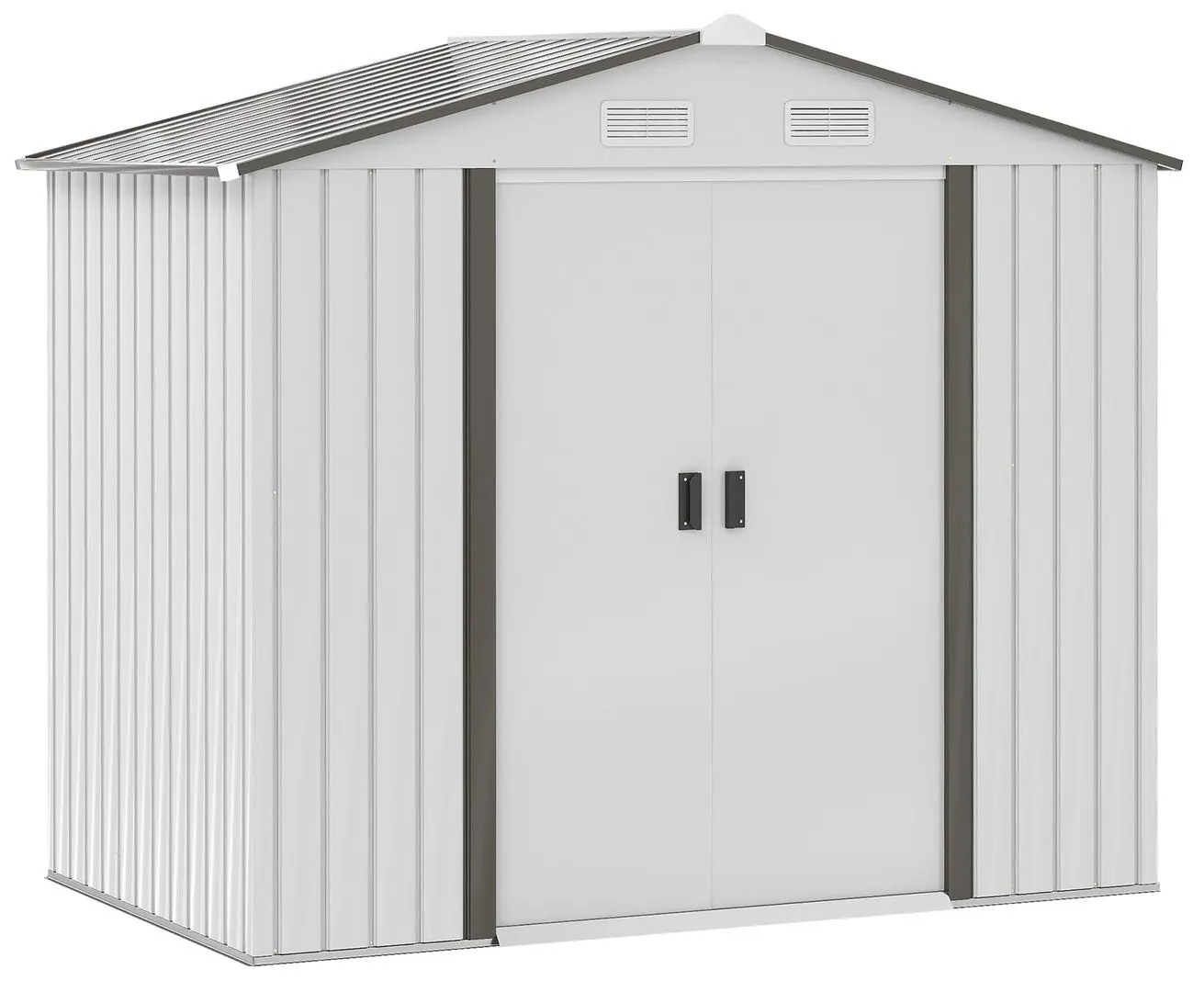 Casuta de gradina Outsunny 845-030WT 213x130x185 (White)