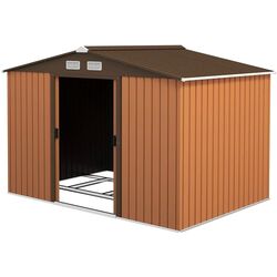 Casuta gradina Outsunny 845-031 277x191x192 (Brown) Thumb