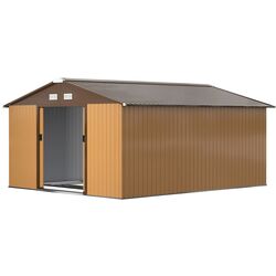 Casuta gradina Outsunny 845-031 340x386x200 (Brown) Thumb