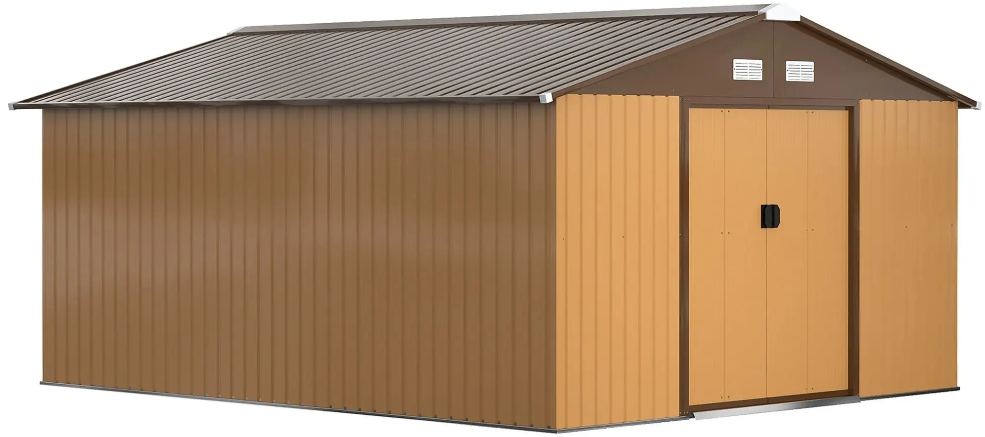 Casuta gradina Outsunny 845-031 340x386x200 (Brown)