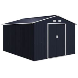 Casuta de gradina Outsunny 845-031V02 277x322x192 (Dark Grey)