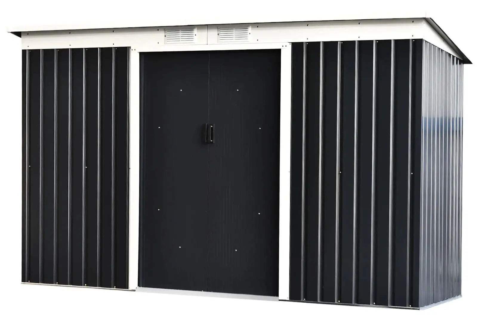 Casuta de gradina Outsunny 845-032CG 280x130x172 (Dark Grey) - 2