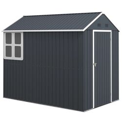 Casuta de gradina Outsunny 845-331V03CG 259x171x222 (Grey/White)