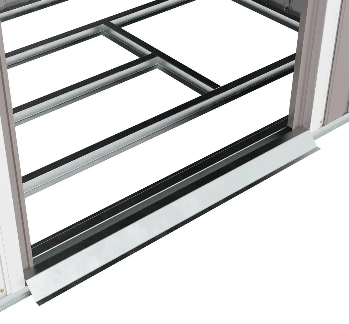 Сарай-хозблок Outsunny 845-390V00LG 213x130x172 (Grey)