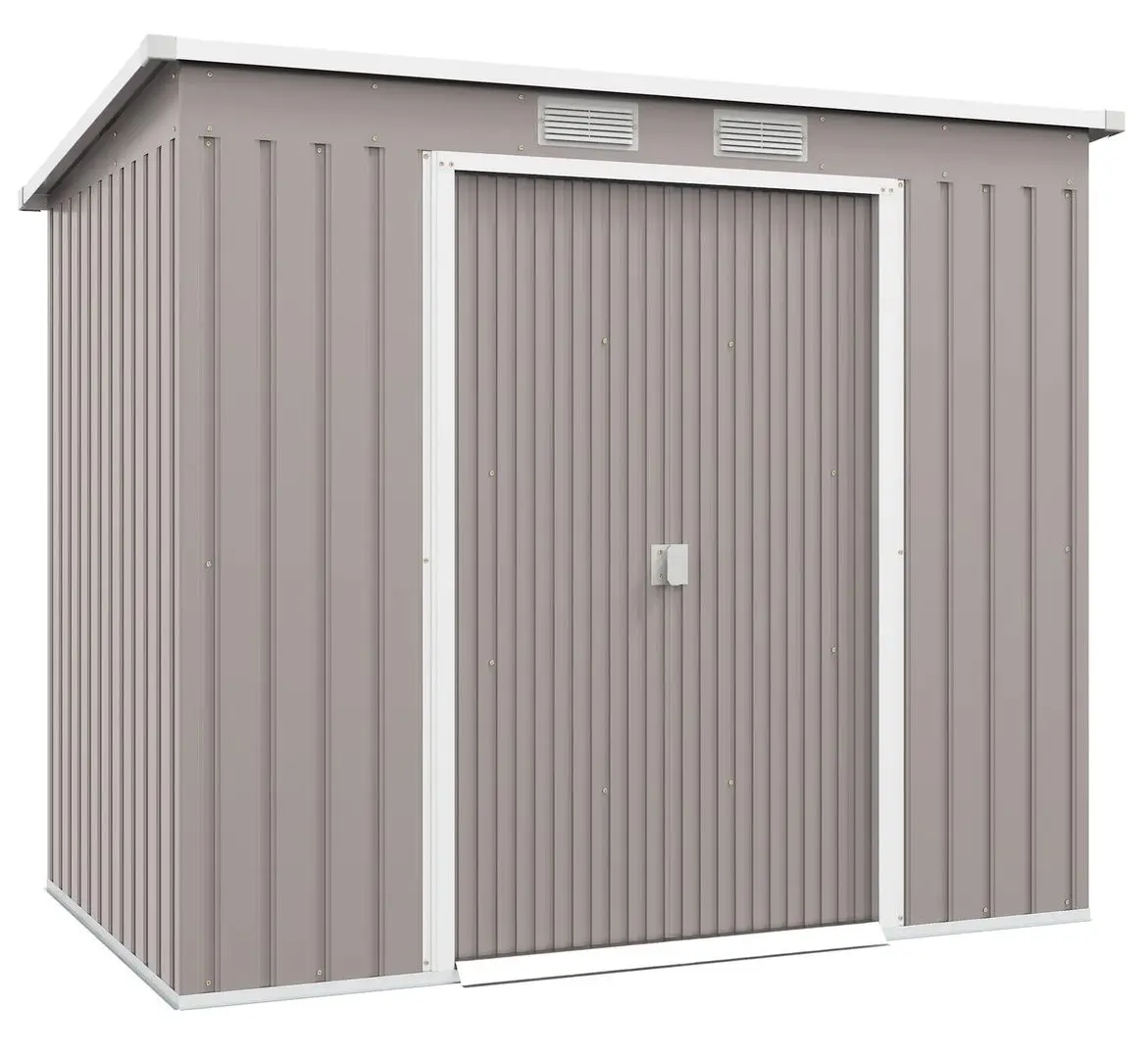 Сарай-хозблок Outsunny 845-390V00LG 213x130x172 (Grey)