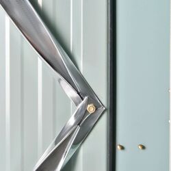 Сарай-хозблок Outsunny 845-430 147x86x134 (White/Black) Thumb