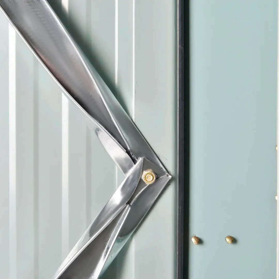 Сарай-хозблок Outsunny 845-430 147x86x134 (White/Black)