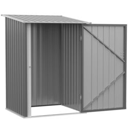 Сарай-хозблок Outsunny 845-530V00GY 100x103x160 (Grey) Thumb