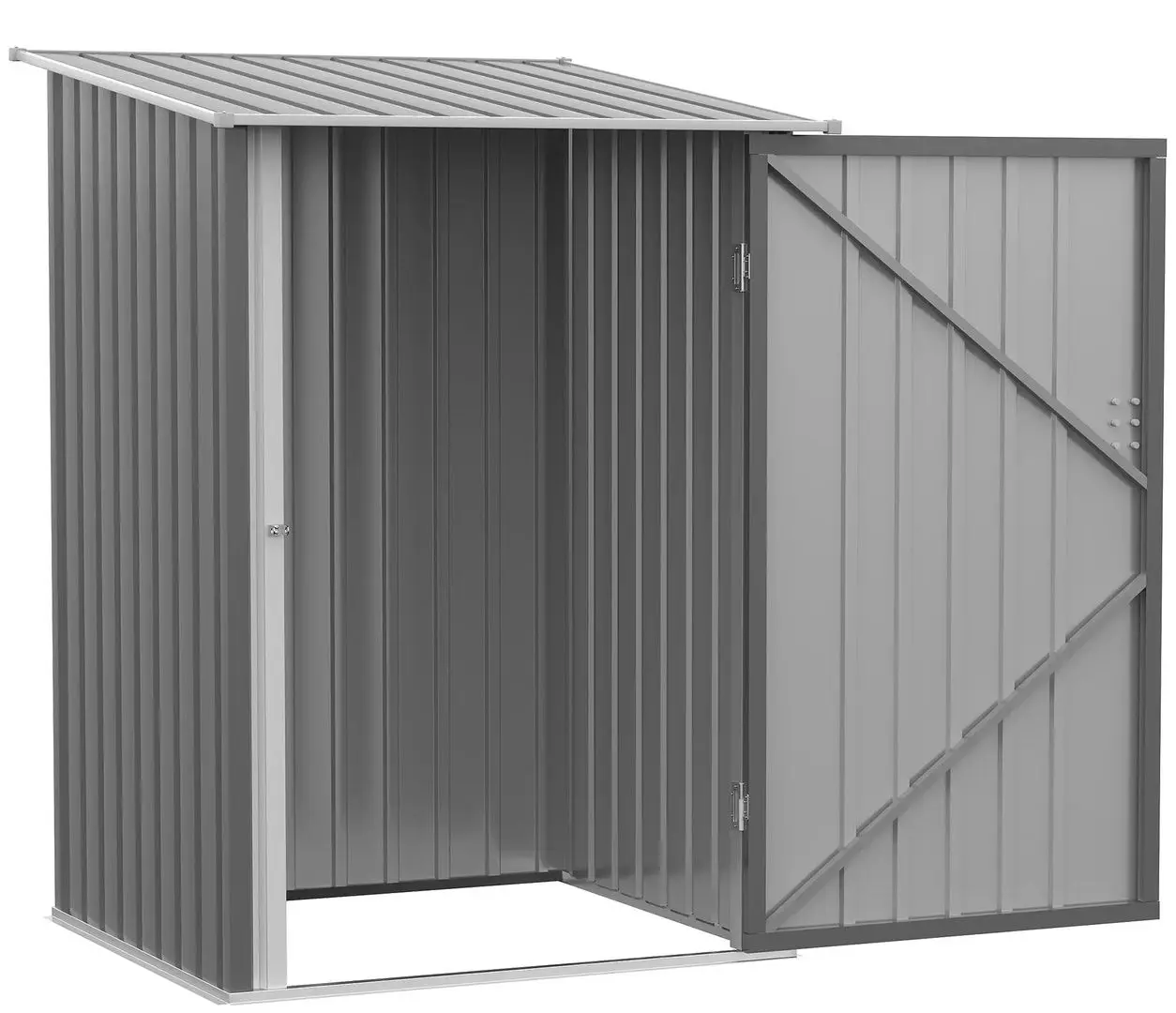 Сарай-хозблок Outsunny 845-530V00GY 100x103x160 (Grey)